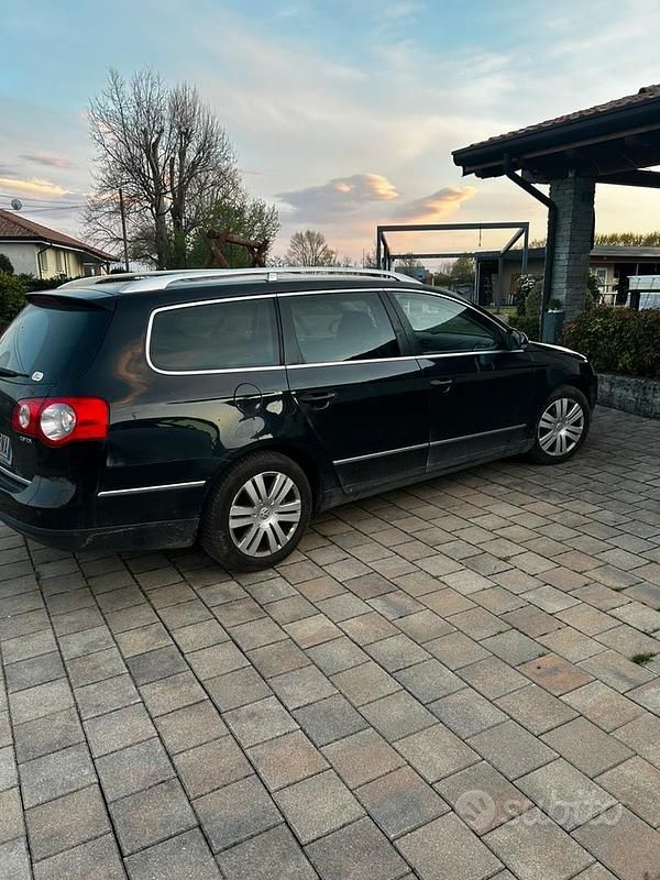 Usata VW Passat 140 CV (102 kW) 2008 Nero Station wagon