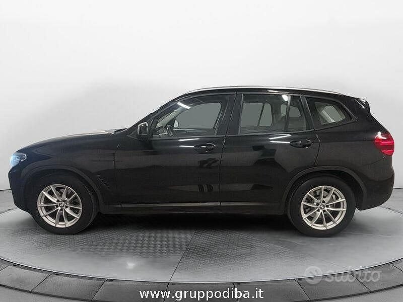 Usata BMW X3 Advantage 190 CV (139 kW) 2018 Nero SUV