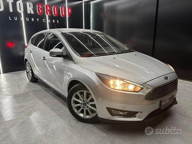 Usata Ford Focus Titanium 95 CV (69 kW) 2017 Grigio Berlina