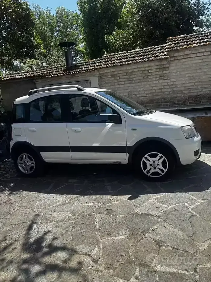 Usata Fiat Panda 60 CV (44 kW) 2009 Bianco Utilitaria