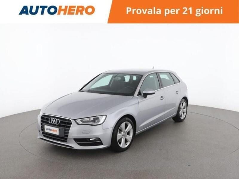 Usata Audi A3 Ambition 150 CV (110 kW) 2014 Argento Berlina