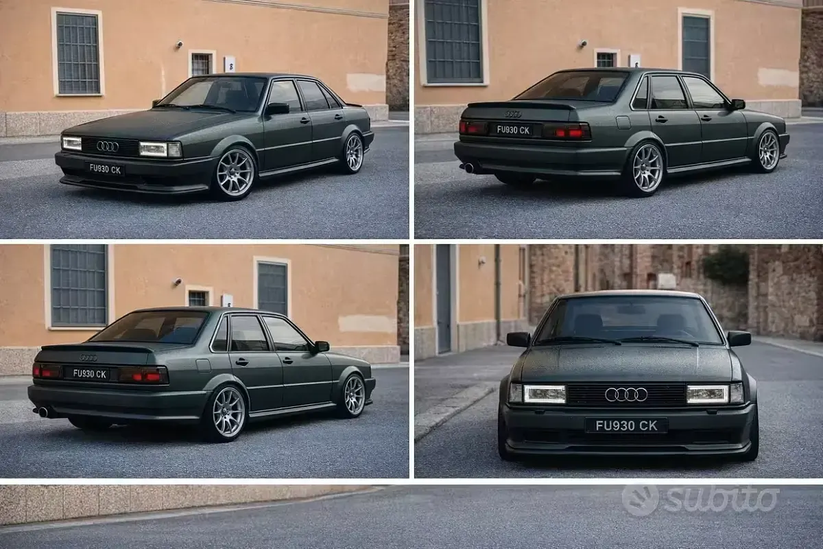 Usata Audi 80 1982 Verde Berlina