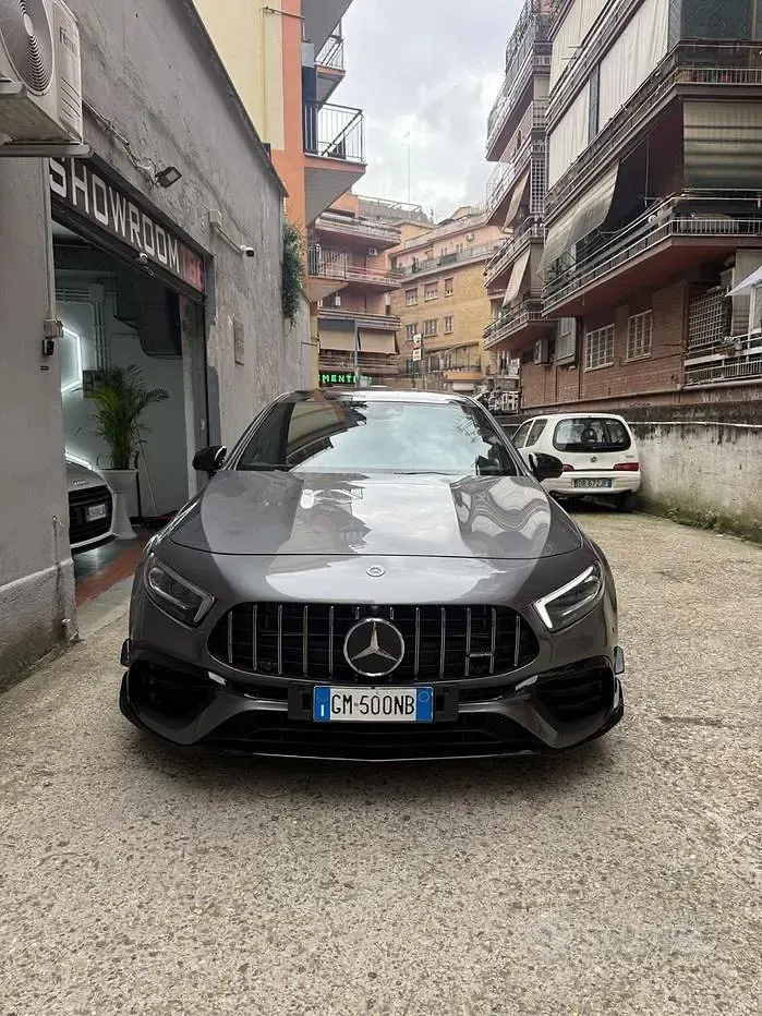 Usata Mercedes A45 AMG Premium Plus 421 CV (309 kW) 2020 Grigio Utilitaria