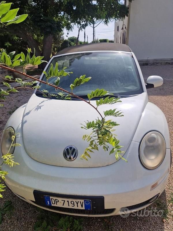 Usata VW Beetle 101 CV (74 kW) 2008 Bianco