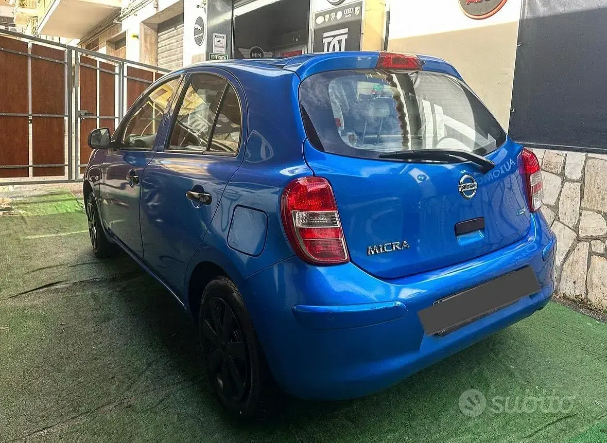 Usata Nissan Micra 80 CV (58 kW) 2013 Blu Utilitaria