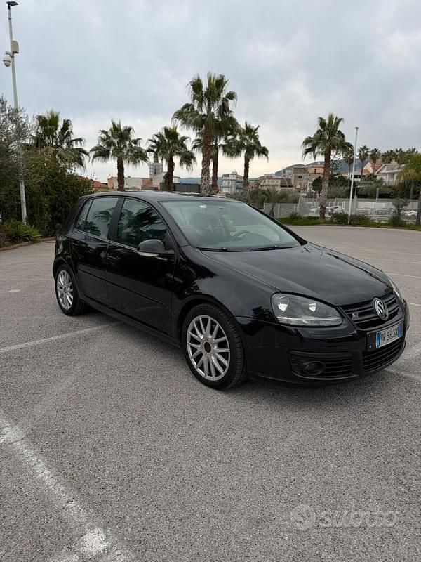 Usata VW Golf VI GT 170 CV (125 kW) 2008 Nero Utilitaria