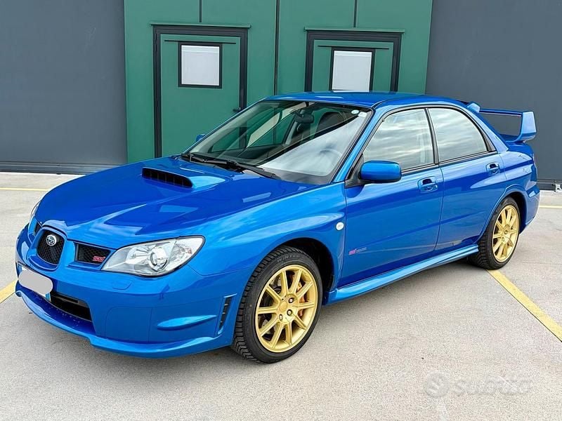 Usata Subaru Impreza 280 CV (205 kW) 2007 Blu/azzurro Berlina