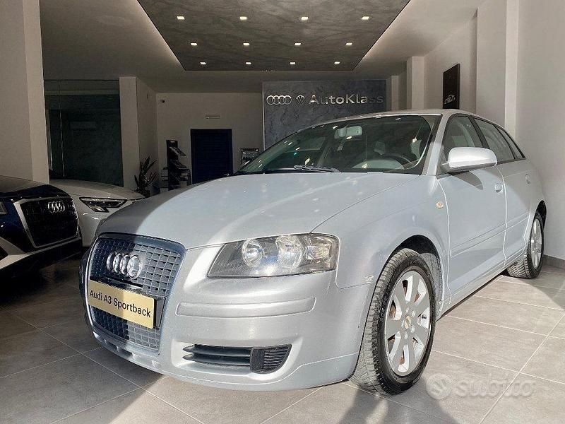 Usata Audi A3 105 CV (77 kW) 2007 Grigio Utilitaria