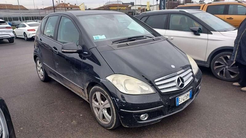 Usata Mercedes A160 Avantgarde 82 CV (60 kW) 2010 Nero Monovolume