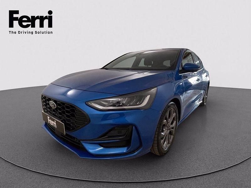 Usata Ford Focus ST-Line 120 CV (88 kW) 2022 Desert island blue Berlina