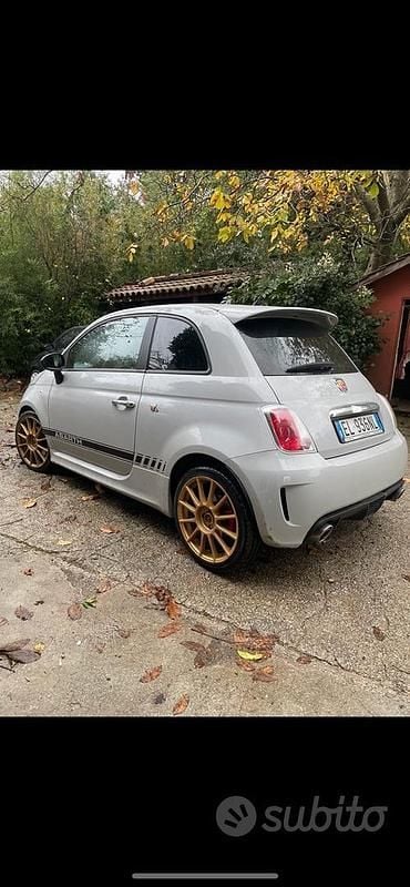 Usata Abarth 500 135 CV (99 kW) 2013 Grigio Utilitaria