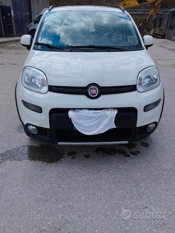 Usata Fiat Panda 4x4 75 CV (55 kW) 2013 Bianco Utilitaria