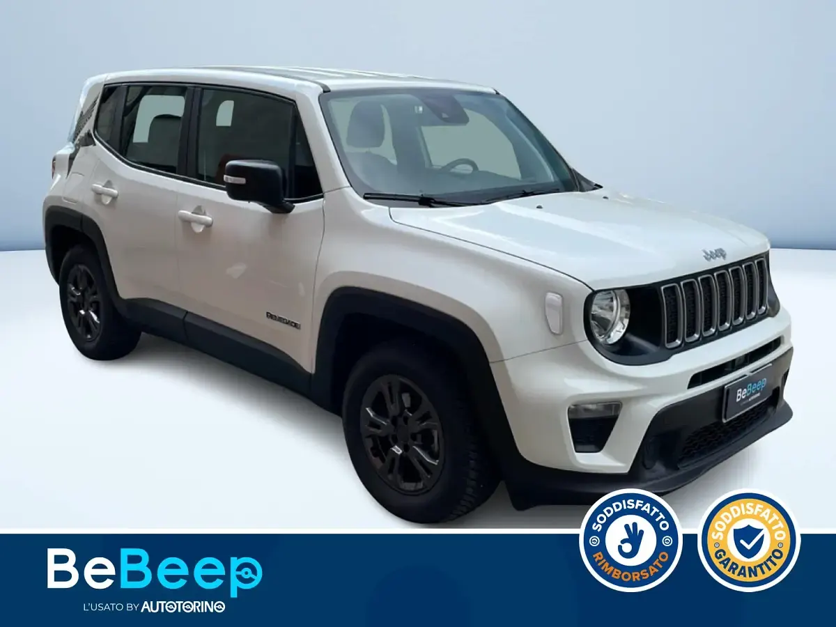 Usata Jeep Renegade Longitude 120 CV (88 kW) 2023 Bianco metallizzato SUV