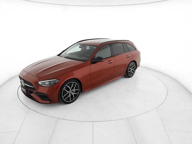 Usata Mercedes C220 Premium Plus 200 CV (147 kW) 2022 Rosso Station wagon