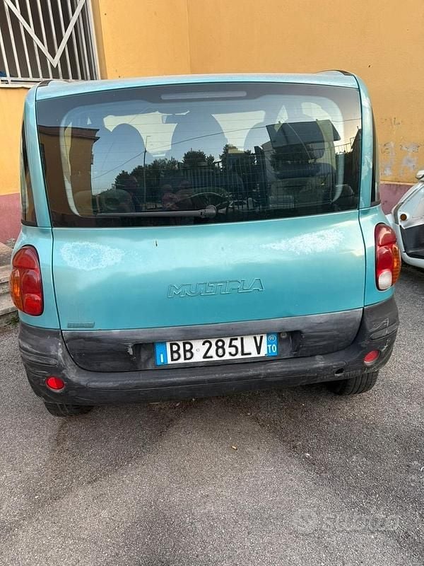 Usata Fiat Multipla 1999 Verde Monovolume
