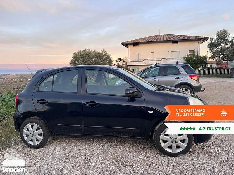Usata Nissan Micra 80 CV (58 kW) 2012 Nero Utilitaria