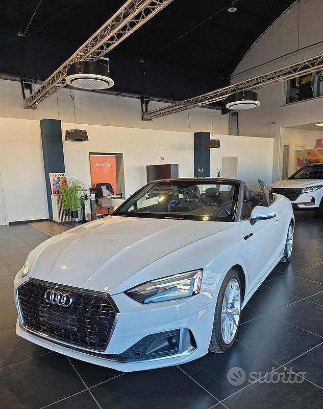 Usata Audi A5 2020 Bianco Cabrio