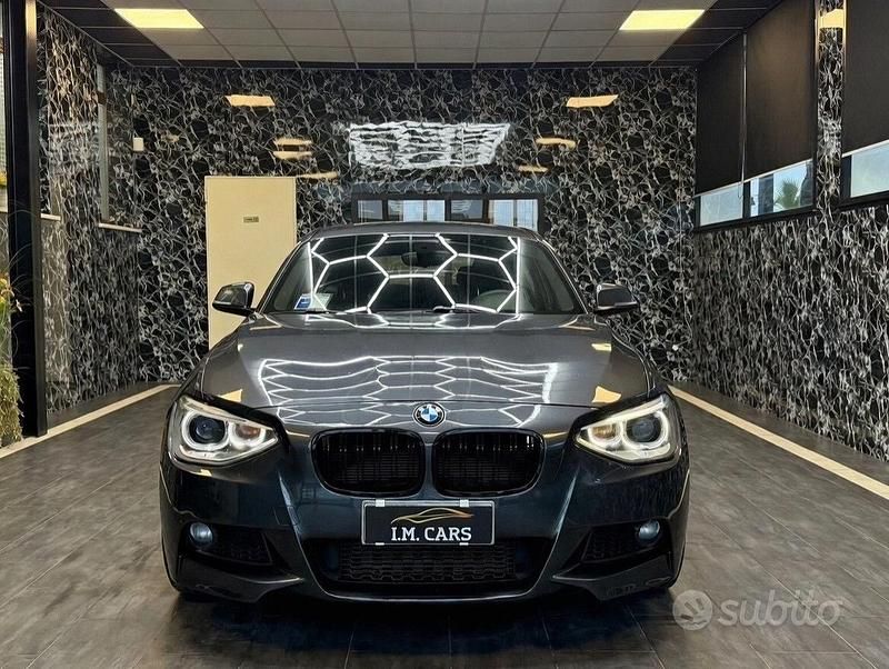 Usata BMW 114 M Sport 95 CV (69 kW) 2014 Grigio Utilitaria