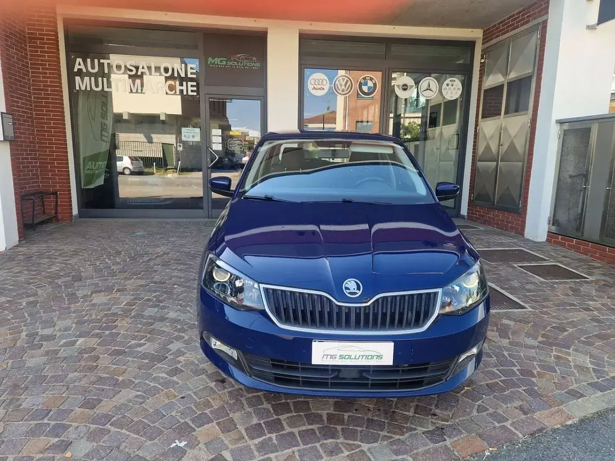 Usata Skoda Fabia Design Edition 60 CV (44 kW) 2018 Blu/azzurro Berlina