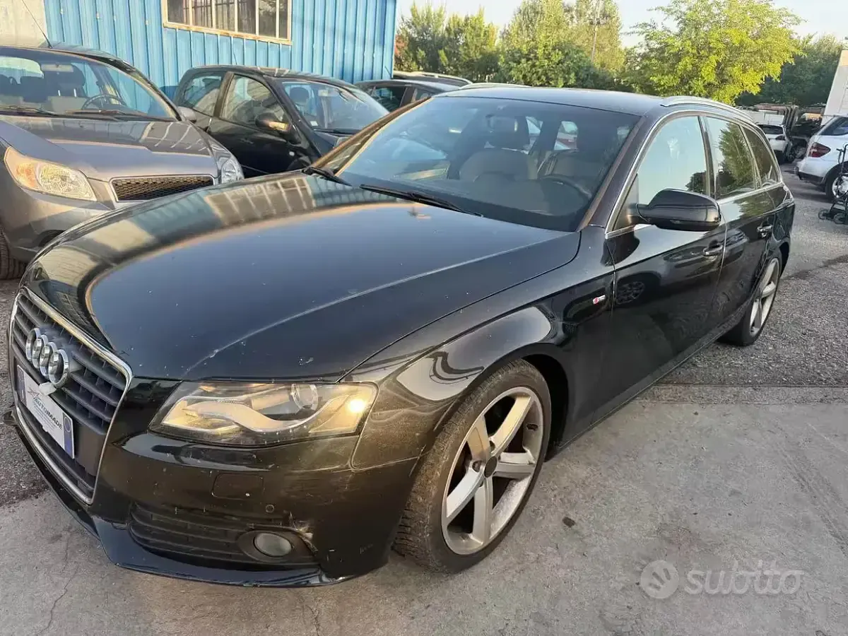 Usata Audi A4 Advanced Plus 143 CV (105 kW) 2009 Nero Station wagon