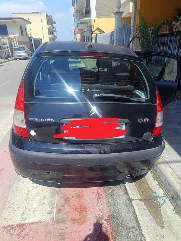 Usata Citroën C3 95 CV (69 kW) 2008 Nero Berlina