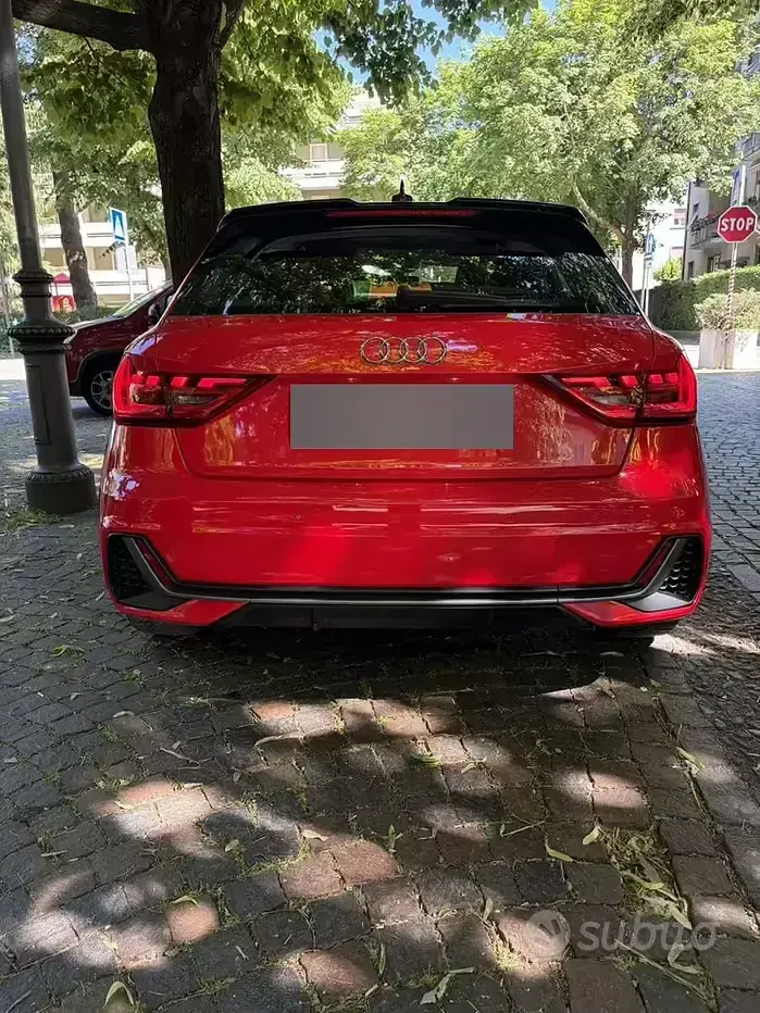 Usata Audi A1 Sportback 110 CV (80 kW) 2020 Rosso Utilitaria