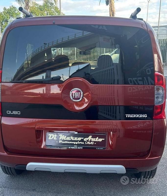 Usata Fiat Qubo Trekking 95 CV (69 kW) 2012 Arancione Monovolume