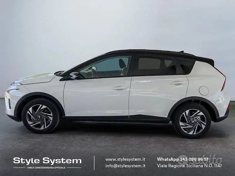 Usata Hyundai Bayon 84 CV (61 kW) 2024 Bianco SUV