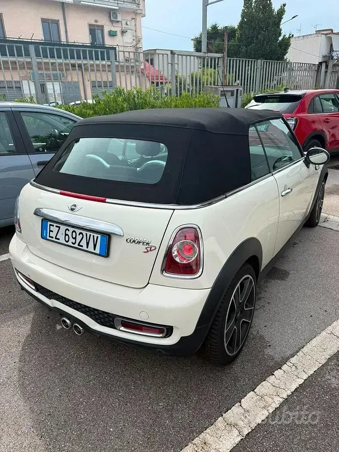 Usata Mini Cooper S Cabriolet 143 CV (105 kW) 2015 Bianco Cabrio