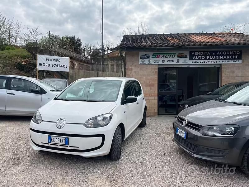 Usata VW up! 68 CV (50 kW) 2015 Bianco Utilitaria