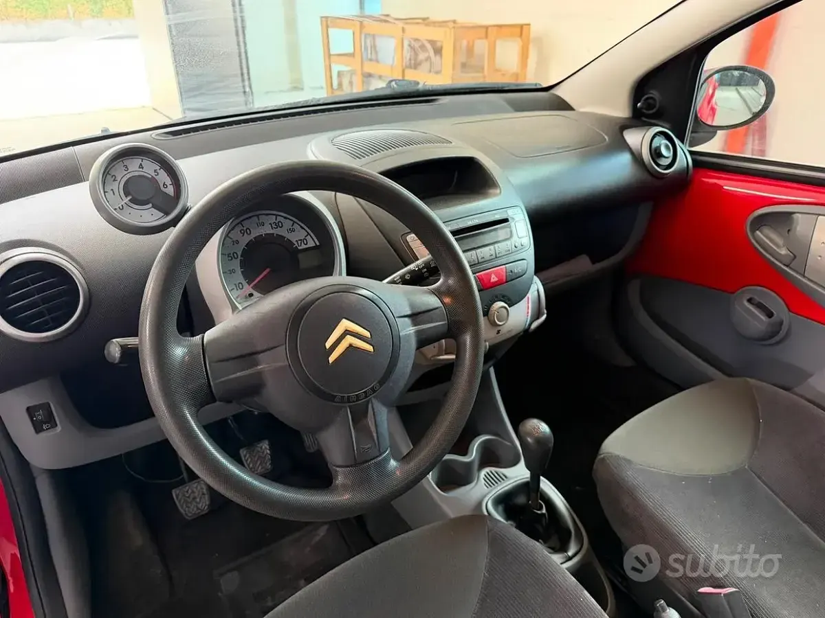 Usata Citroën C1 54 CV (39 kW) 2007 Rosso Utilitaria