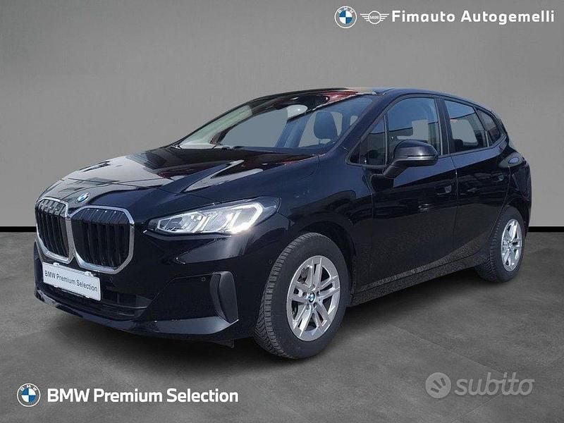 Usata BMW 218 Active Tourer 150 CV (110 kW) 2022 Nero / pastello Monovolume