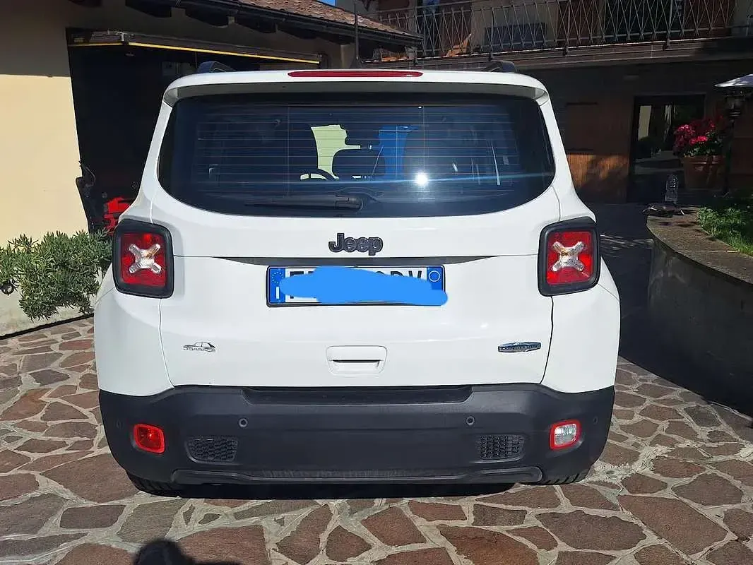 Usata Jeep Renegade 120 CV (88 kW) 2018 Bianco SUV