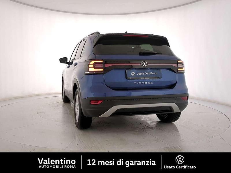 Usata VW T-Cross Style 110 CV (80 kW) 2022 Blu SUV