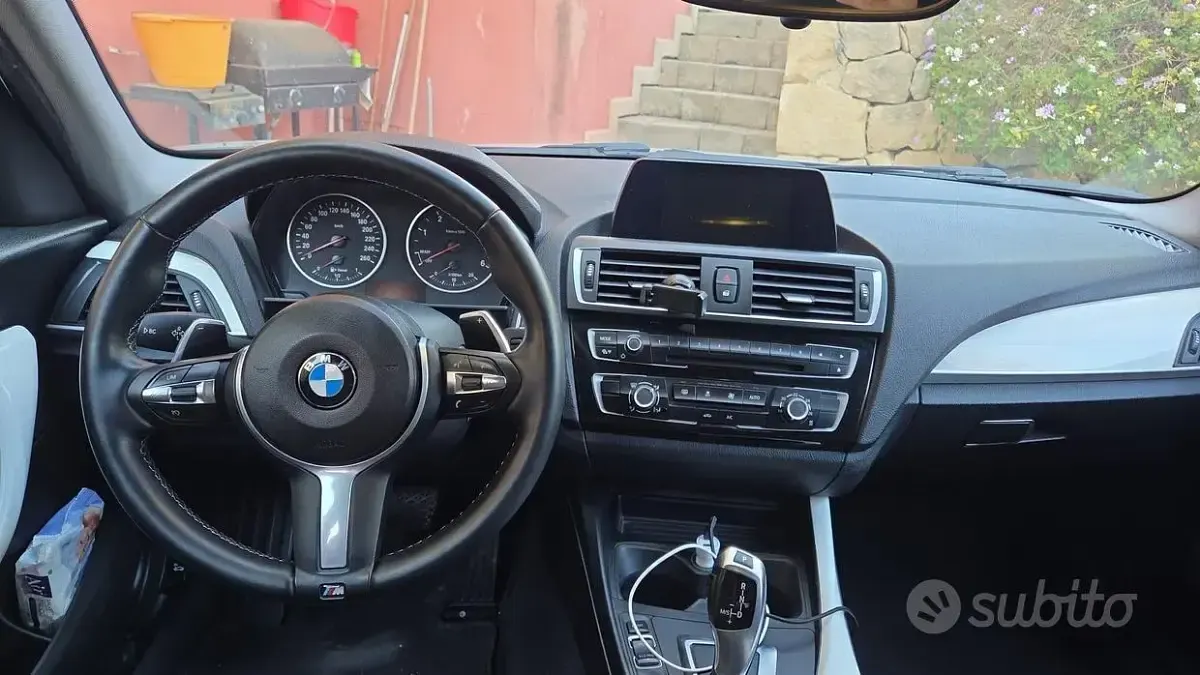 Usata BMW 118 M Sport 150 CV (110 kW) 2017 Nero Utilitaria