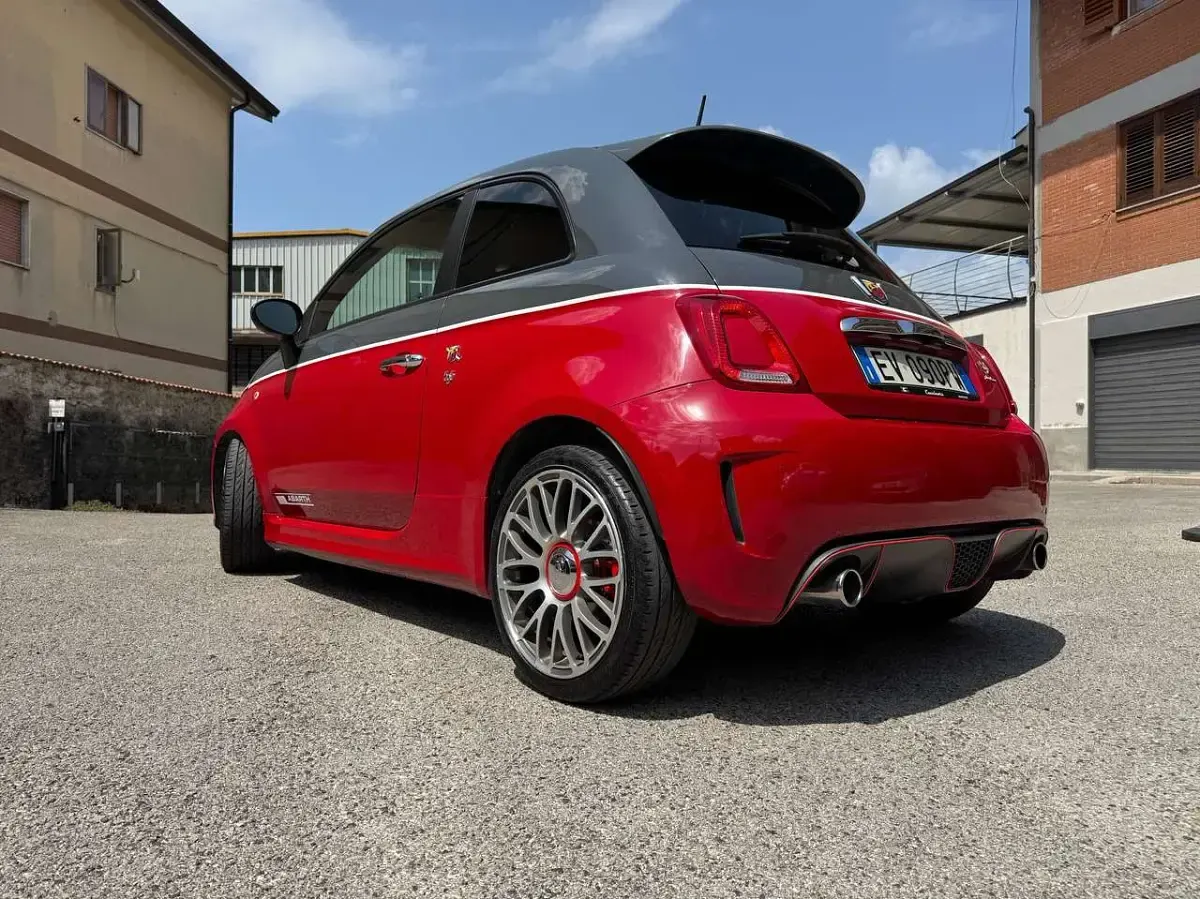 Usata Abarth 595 Turismo 160 CV (117 kW) 2014 Rosso Utilitaria