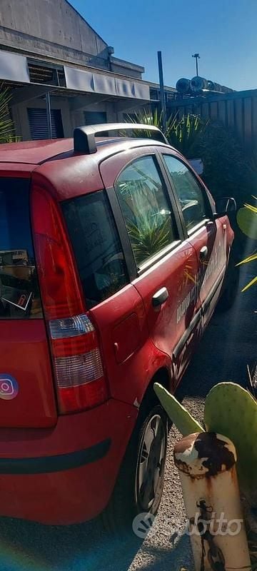 Usata Fiat Panda 60 CV (44 kW) 2003 Rosso Berlina