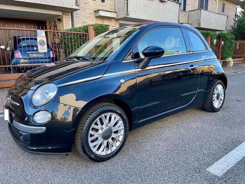 Usata Fiat 500C 69 CV (50 kW) 2015 Nero Cabrio