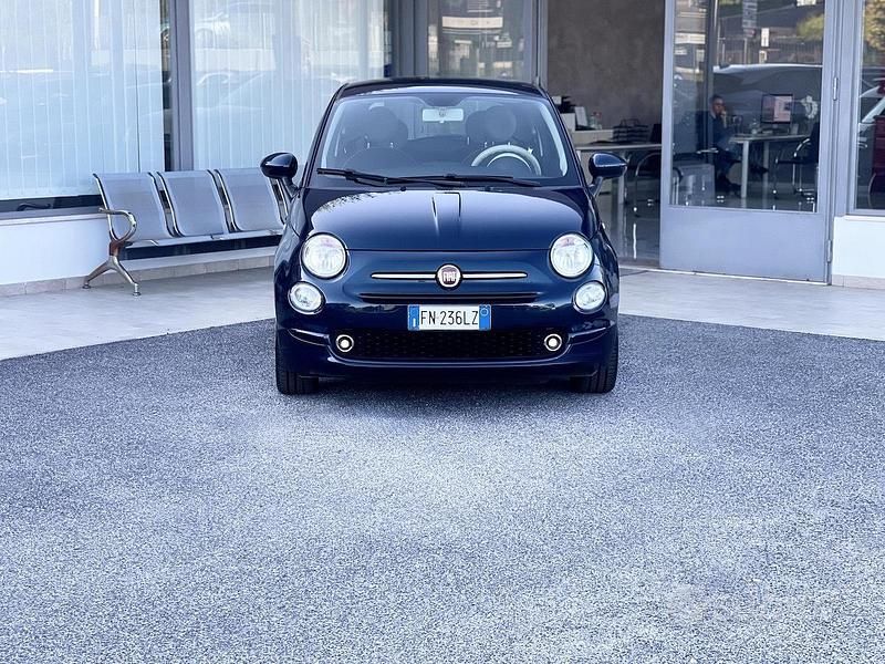 Begagnad Fiat 500 69 HK (50 kW) 2018 Blå Sedan
