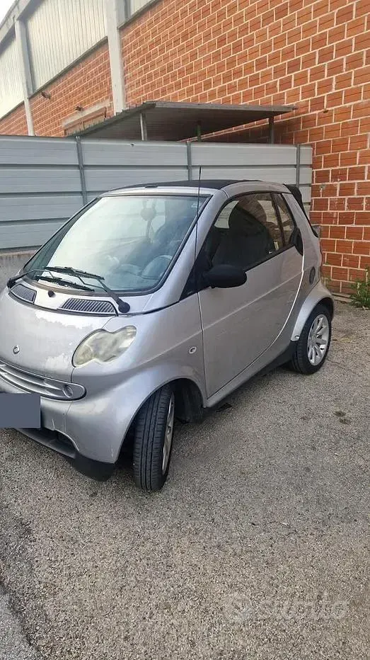 Usata Smart ForTwo Cabrio 41 CV (30 kW) 2006 Grigio Cabrio