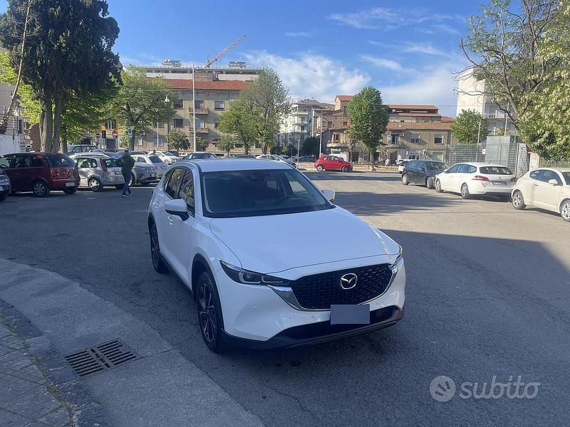 Usata Mazda CX-5 150 CV (110 kW) 2022 Bianco SUV