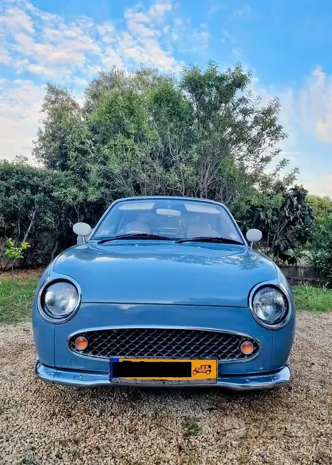 Usata Nissan Figaro 76 CV (55 kW) 2015 Blu Cabrio