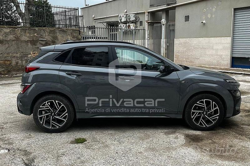 Usata Hyundai Kona N Line 119 CV (87 kW) 2023 Grigio SUV