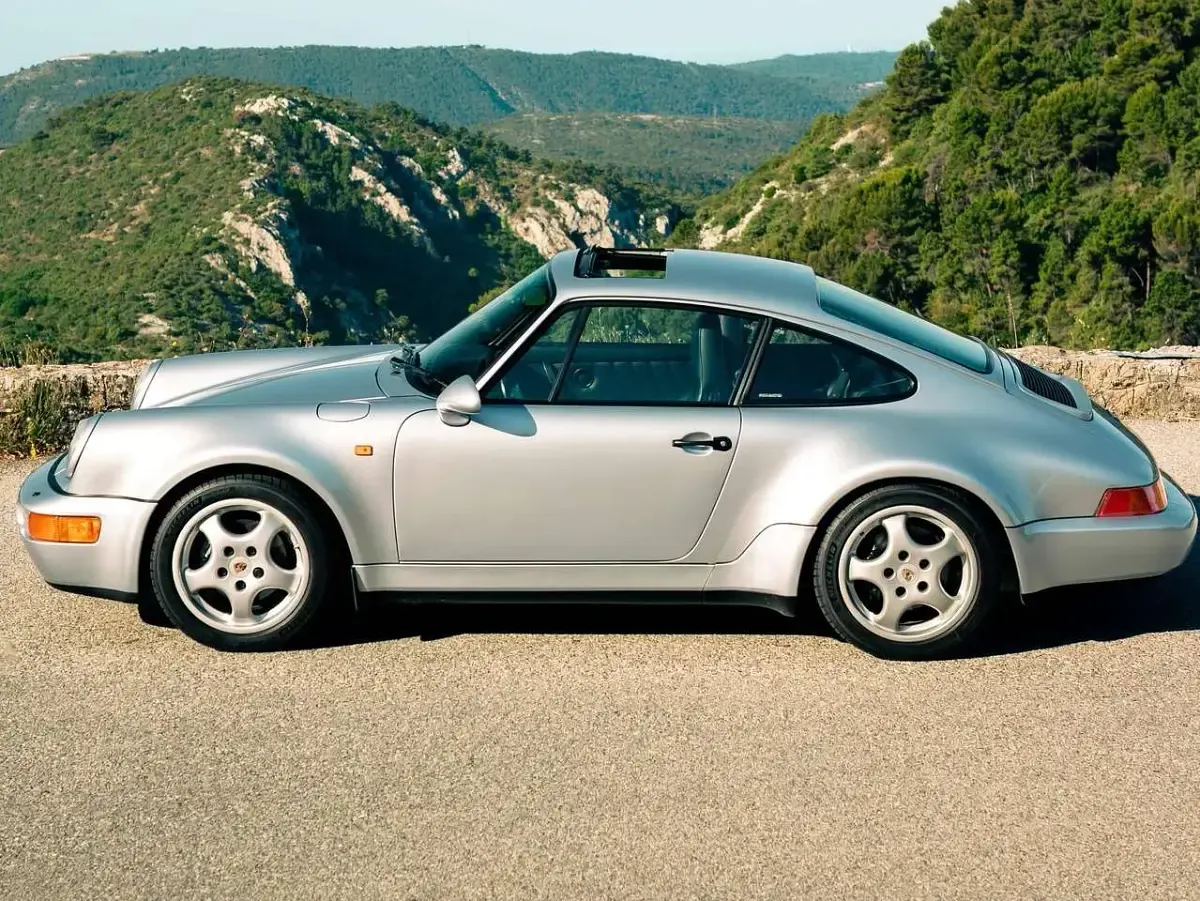 Usata Porsche 911 Carrera 4 250 CV (183 kW) 1993 Polarsilver Coupé