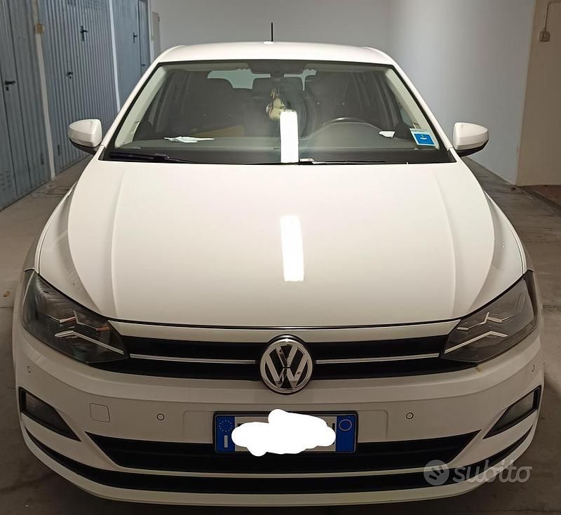 Usata VW Polo Comfortline 90 CV (66 kW) 2018 Bianco Berlina