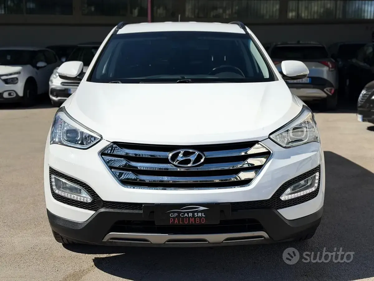 Usata Hyundai Santa Fe 150 CV (110 kW) 2014 Bianco SUV