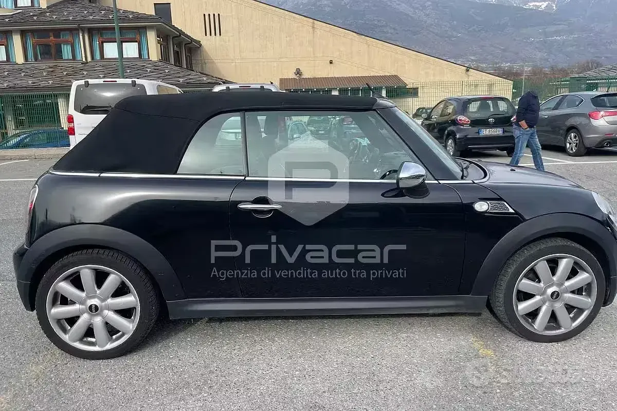 Usata Mini Cooper S Cabriolet 175 CV (128 kW) 2009 Nero Cabrio