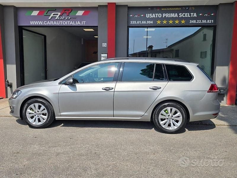 Usata VW Golf VII 110 CV (80 kW) 2016 Grigio Station wagon