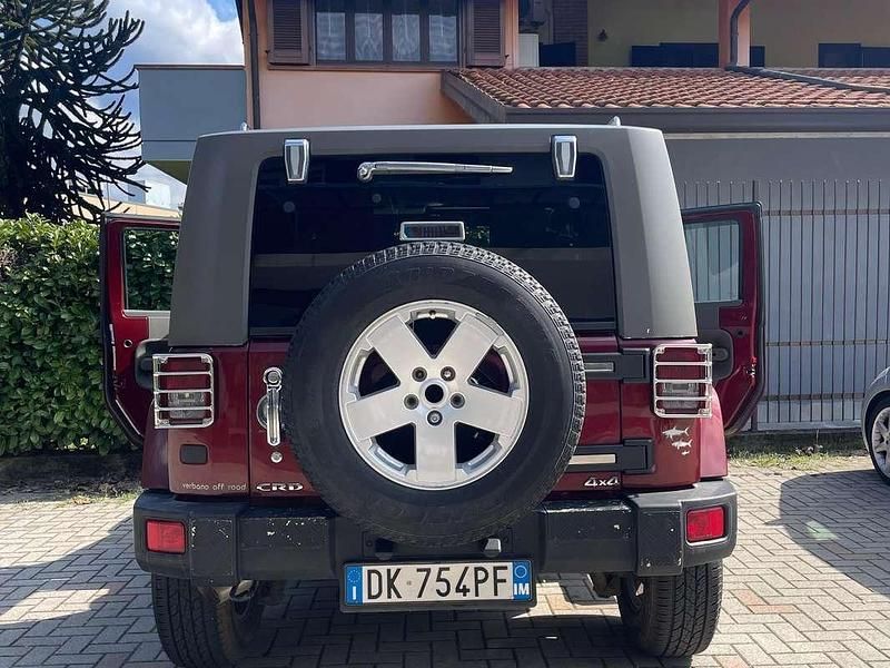 Usata Jeep Wrangler Sahara 90 CV (66 kW) 2007 Rosso SUV