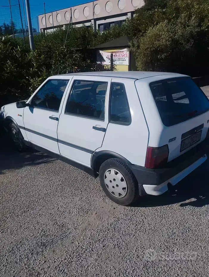 Usata Fiat Uno 1990 Bianco Utilitaria